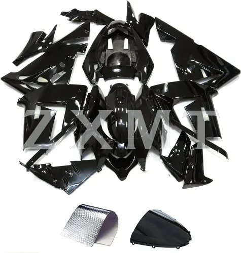 Vista 6 de Kit de carenado de motocicleta para Kawasaki Ninja ZX-10R 2006 2007 sin pintar (19 piezas)