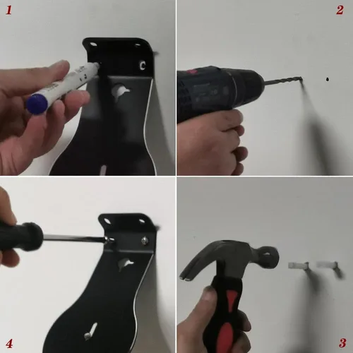 Vista 5 de ATOPHK Soporte de pared para Ech_ooo de 4ª generación y 3ª generación, aluminio de grado aeronáutico, 2 ángulos ajustables, compatible con Alexa