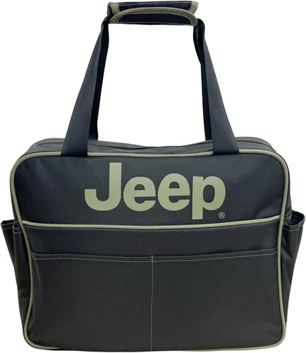 Vista 8 de Jeep Protector de asiento de vehículo para perros y mascotas (negro carbón)