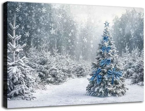 Vista 7 de NTEUMM Póster de lienzo con diseño de reno y abrazo de Papá Noel, arte de pared de Papá Noel, fotos de Navidad, regalo de Navidad, decoración