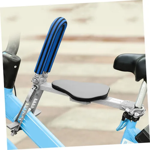 Vista 5 de LIOOBO Asiento para niños y niñas para bicicletas de montaña, aleación de aluminio, pedal de descanso seguro para niños y niñas