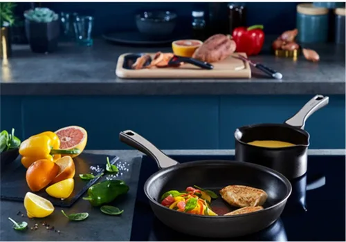 Vista 6 de Tefal G2599002 Unlimited on Set x 2 bandejas, 7.9-10.2 in, acero 18/10