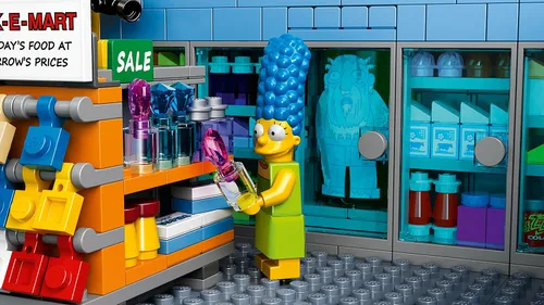 Vista 8 de Kit del supermercado de Los Simpsons de LEGO 71016