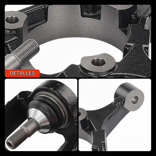Vista 8 de A-Premium Nudillo de Dirección de Suspensión Delantera Compatible con Jeep Grand Cherokee 2011-2015 y Dodge Durango 2011-2015, Lado Izquierdo