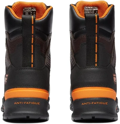 Vista 3 de Timberland PRO Endurance Ev - Botas de trabajo industriales CSA de 8 pulgadas con punta de seguridad compuesta resistente a pinchazos