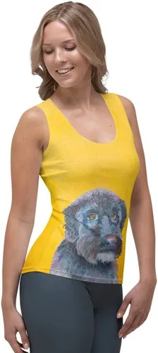 Vista 5 de Whimsy Fit Ropa casual y deportiva ligera, de colores brillantes, cómodas camisetas sin mangas