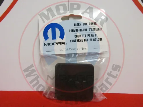 Vista 6 de Mopar 82208457 - Tapón de enganche de remolque con logotipo de Jeep para receptor de 1.25 pulgadas