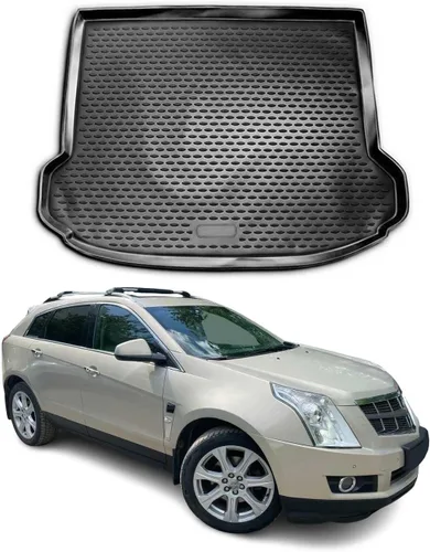 Vista 13 de Tapetes de Carga OMAC para Maletero Trasero de Cadillac SRX 2010-2016, Impermeable TPE, Beige