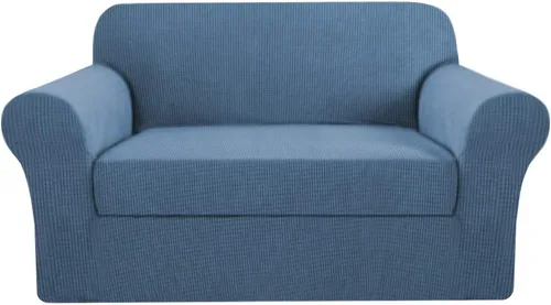 Vista 57 de H.VERSAILTEX - 2 fundas protectoras de licra suave Jacquard para respaldo de silla, lavable a máquina
