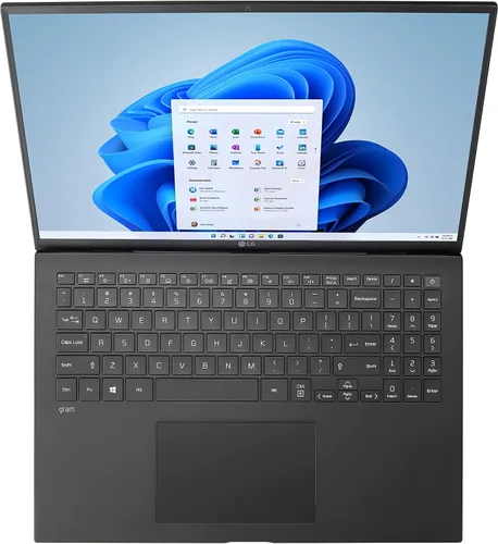 Vista 12 de LG gram 16Z90P Laptop de 16 pulgadas ultraligera, (2560 x 1600), Intel Evo 11ª generación CORE i7, 16 GB de RAM, 256 GB SSD, Windows 11 Home