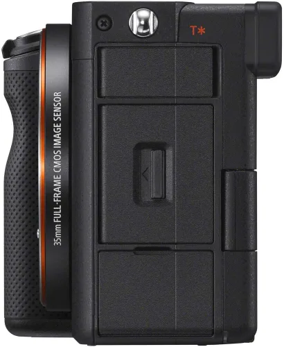 Vista 7 de Sony Cuerpo de cámara sin espejo de marco completo α7C negro (ILCE-7C/B) - Sensor Exmor R de 24.2 MP, video 4K, diseño compacto 2 tarjetas