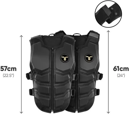 Vista 5 de TactSuit X40 Haptic Vest with 40 Vibration Motors for VR with Audio Accessories and Replacement Lining
