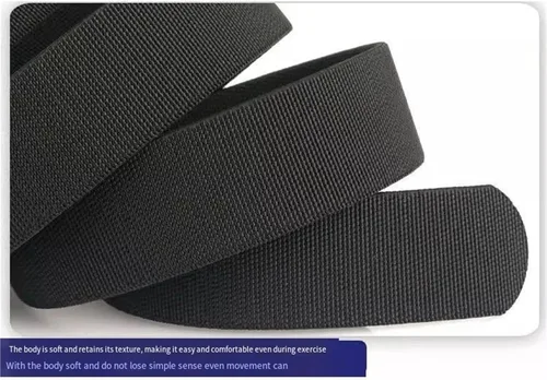 Vista 9 de 1.5 in nuevo doble liberación rápida aleación de aluminio hebilla nylon cinturón táctico hombres
