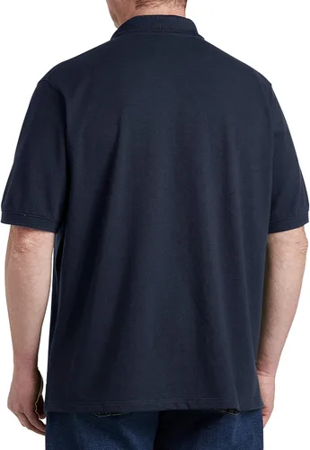 Vista 2 de DXL Big and Tall Essentials - Polo de manga corta de malla piqué