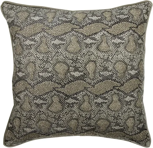 Vista 12 de The HomeCentric Funda de almohada personalizada, fundas de almohada decorativas de 12 x 12 pulgadas (11.8 x 11.8 in), color plateado, fundas de 16.