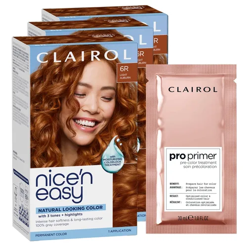 Vista 20 de Clairol Nice'n Easy Tinte Permanente para el Cabello, 11 Rubio Ultra Claro, Paquete de 3