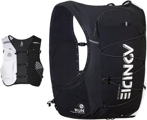 Vista 9 de AONIJIE Chaleco de hidratación para correr, ligero y de gran capacidad, para mujeres y hombres, mochila de hidratación para teléfonos de 6.8 pulgadas