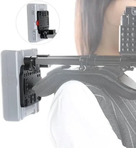 Vista 6 de NICEYRIG Kit de montaje de placa de bloqueo V con V-Dock macho V-Lock compatible con DJI Ronin M MX