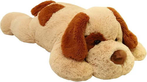 Vista 10 de YESGIRL Animales de peluche con peso de gato de 26.4 pulgadas, 5 libras, animal de peluche grande con peso, linda almohada de juguete de peluche