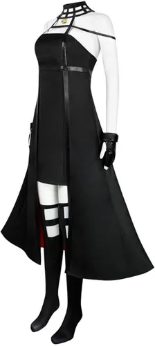 Vista 9 de Disfraz de cosplay de anime, uniforme de anime, traje de Halloween, conjunto completo