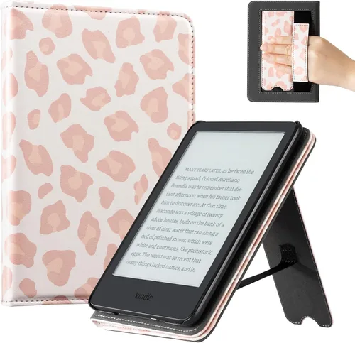 Vista 27 de CoBak Funda para todos los nuevos E-Reader de 6 pulgadas 2024 y 2022 (11 generación), funda inteligente de piel sintética, apagado y encendido
