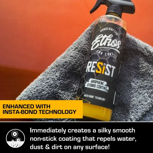 Vista 7 de RESIST Revestimiento en Aerosol de Grafeno - Revestimiento Cerámico UV para Autos - Fórmula Híbrida 2 en 1 Revestimiento en Aerosol Cerámico