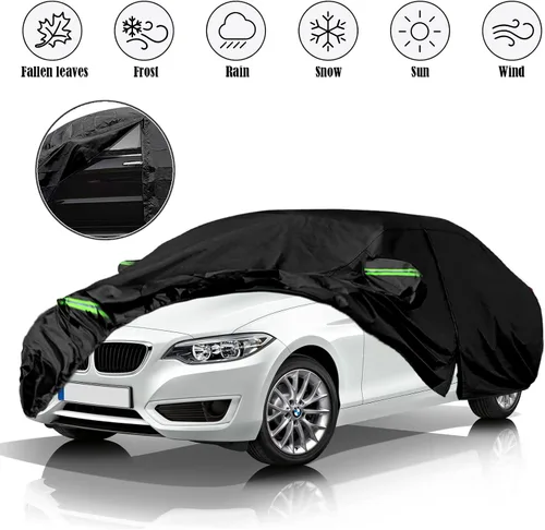 Vista 7 de Cubierta de Auto Impermeable Reemplazo para BMW M2 Serie 2 2014-2025 (F22/F23 G42 F87 218i 220i 230i 228i 235i 240i), Protector a Medida 210T