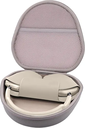 Vista 14 de khanka Funda para auriculares inalámbricos Apple Airpods Max/Max 2, color Negro