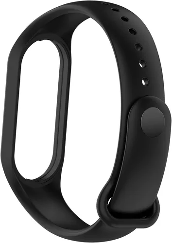 Vista 4 de KOMI Correa compatible con Xiaomi Smart Band 6, correa de silicona de repuesto para reloj inteligente Xiaomi Mi Band 7/6/5, pulsera ajustable