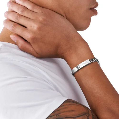 Vista 2 de Pulsera de Acero Inoxidable Diesel para Hombre