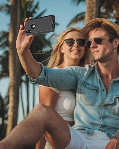 Vista 7 de Funda diseñada para iPhone XR [protección de cuerpo completo 3 en 1] Funda resistente de grado militar, a prueba de golpes y caídas de 6.1 pulgadas