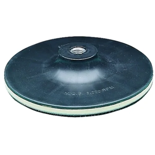 Vista 8 de 3M(TM) 905 soporte de almohadilla de disco, acoplamiento de gancho y bucle, de 5 pulgadas de diámetro x 1/4 pulgadas de grosor, rosca externa