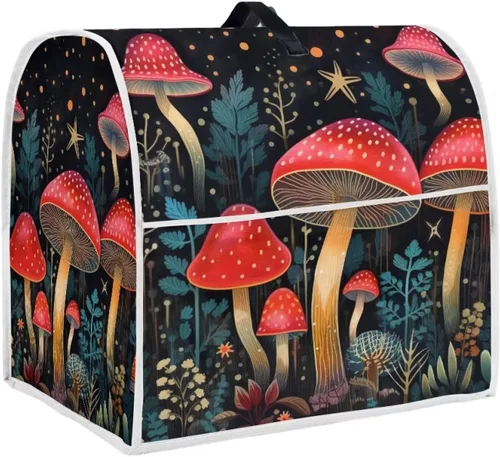 Vista 31 de Funda para batidora de pie de libélula bohemia compatible con mezclador de cocina de 4.5 a 5 cuartos de galón, a prueba de polvo, cubierta