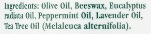 Vista 4 de Tea Tree Therapy Aceite de pecho australiano de eucalipto, menta y árbol de té, 2 onzas, 80050