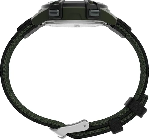 Vista 2 de Timex Unisex Expedition CAT Watch - Black Fastwrap Digital Dial Black Case