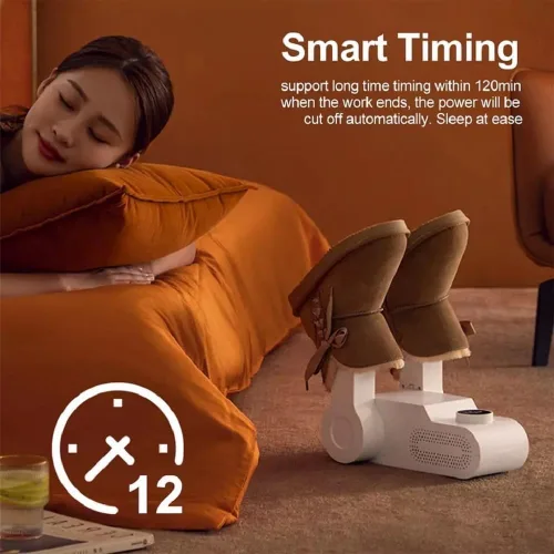 Vista 4 de Secador de botas eléctrico portátil, Secador de zapatos con soplador de calor, Secador de guantes y calentador de botas, Máquina de secado rápido