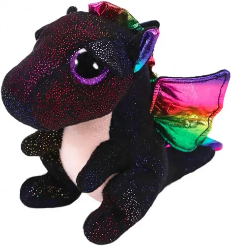 Vista 2 de Beanie Baby Da-rla Cinder Saffire Dinosaur Perfect Plush 6 pulgadas 4 piezas dinosaurio