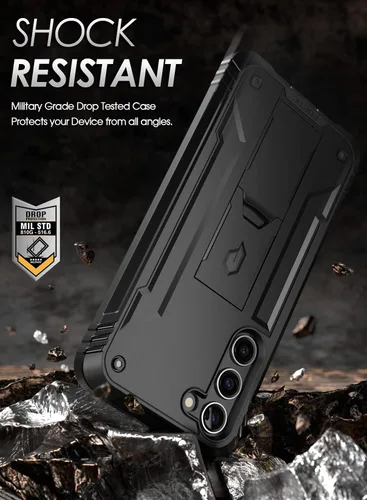 Vista 5 de Poetic Revolution - Funda compatible con Galaxy S23+ Plus 5G de 6.7 pulgadas, funda protectora de cuerpo completo resistente a prueba de golpes