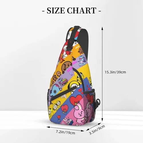 Vista 3 de SSNDFVY Bolso bandolera de gran capacidad para mujeres y hombres, bolso cruzado, bolso de hombro, bolsas de pecho para viajes, senderismo, gimnasio