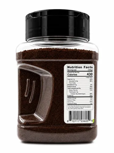 Vista 2 de Polvo de Galleta de Chocolate "Dirt" Cobertura para Helado y Decoración de Postres por Dasher's Spice & Beans 9 oz.