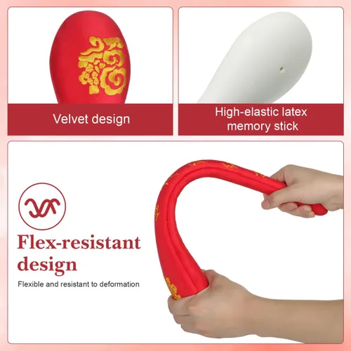 Vista 5 de Healeved Martillo de masaje de mano, paquete de 2 unidades de masajeador meridiano portátil para terapia de cuerpo completo, alivio de puntos