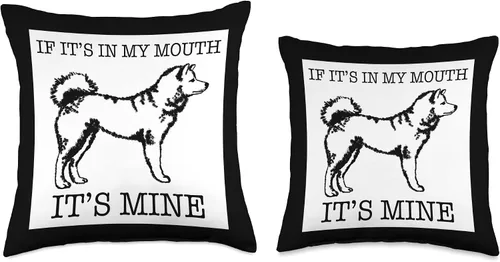 Vista 3 de Gifts and Souvenirs for Akita Lovers Akita Funny Dog Lover - Almohada de regalo para amantes de los perros, 16 x 16 pulgadas, multicolor