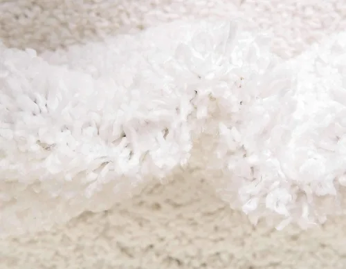Vista 94 de Unique Loom Colección Davos Shag - Alfombra Lino