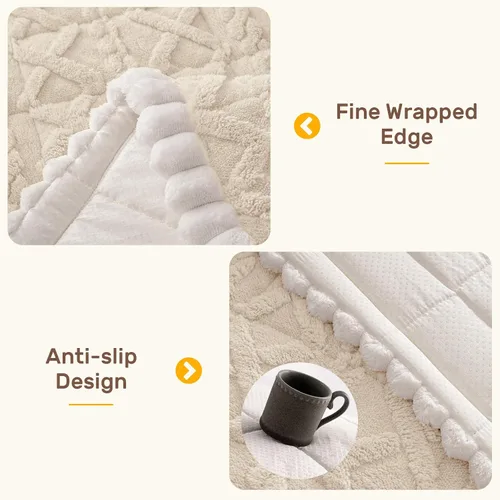 Vista 4 de Funda de sofá para perros, fundas de sofá lavables antideslizantes para sofá de 2 cojines, protector de sofá mullido y tapete de cama para mascotas