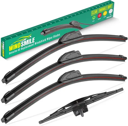 Vista 43 de 15" 15" 13" Juego de 3 limpiaparabrisas de repuesto para parabrisas para Jeep Wrangler 2007-2017 / Jeep Wrangler JK 2008-2018 limpiaparabrisas