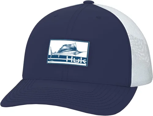 Vista 66 de HUK - Gorra de camionero de malla para hombre con cierre a presión Gorra de pesca antirreflectante