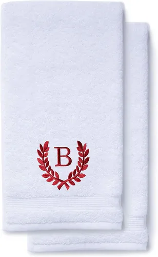 Vista 113 de Toallas de mano decorativas y con monograma para baño, cocina, maquillaje Regalo personalizado para boda-nupcial Toalla turca de lujo