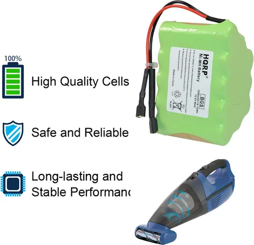 Vista 5 de HQRP Batería compatible con Shark XB75N SV75-N SV75Z-N SV75C-N SV75SP-N Serie N SV75_N, SV75Z_N, SV75SP_N, SV75N SV7514-N Aspiradora de mano