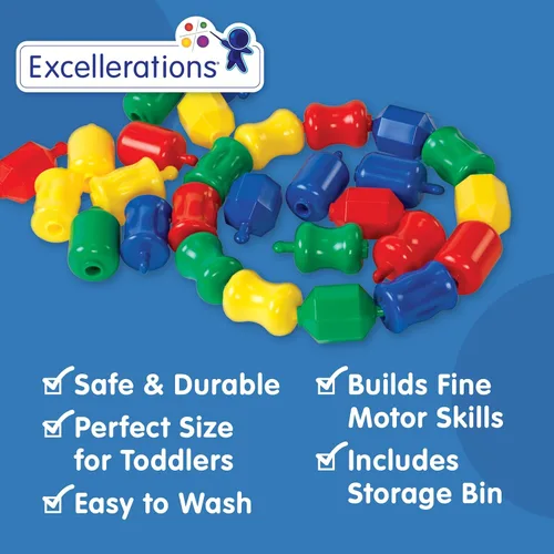 Vista 11 de Excellerations Early STEM - Juego de 28 cuentas para niños pequeños