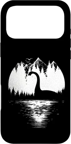 Vista 22 de Loch Ness Monster for Kids Men Women! Nessie Lake Mountains Case for iPhone 16